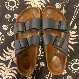 Birkenstock Arizona sandals size 38 in Navy Blue
